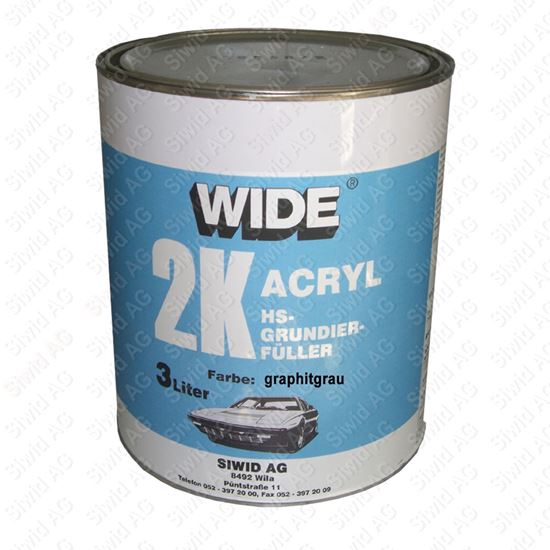 Bild von WIDE® 2K HS-Grundierfüller - dunkelgrau