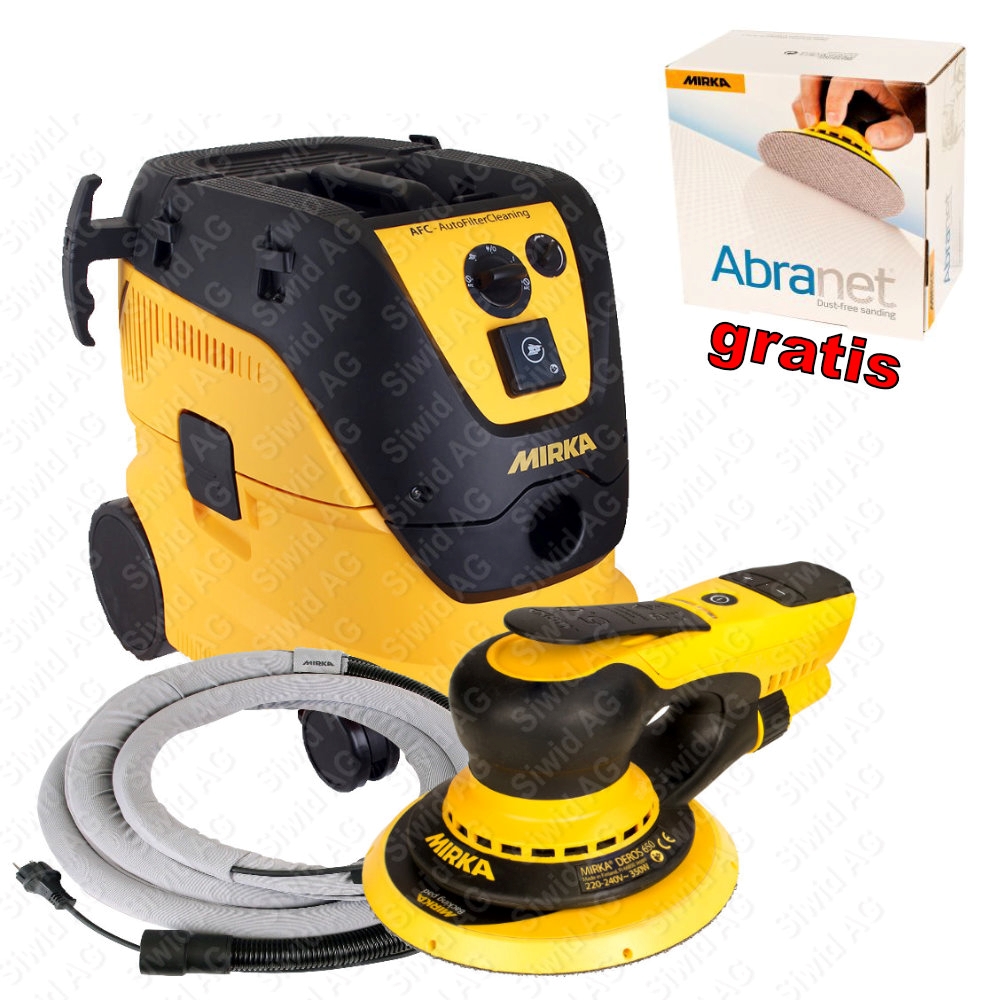Mirka Elektroschleifer-Set. SIWID AG