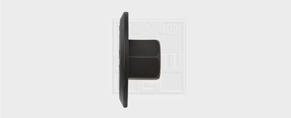 Bild von Plastikmutter POM Schwarz
