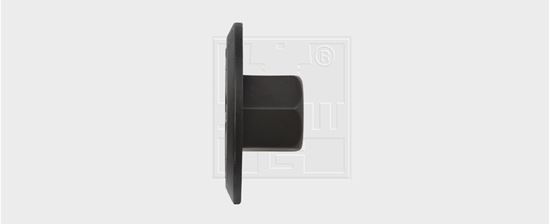 Bild von Plastikmutter POM Schwarz