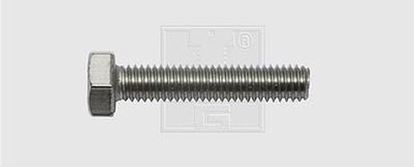 Bild von Schrauben 6Kt. Edelstahl A2, M10 x 40