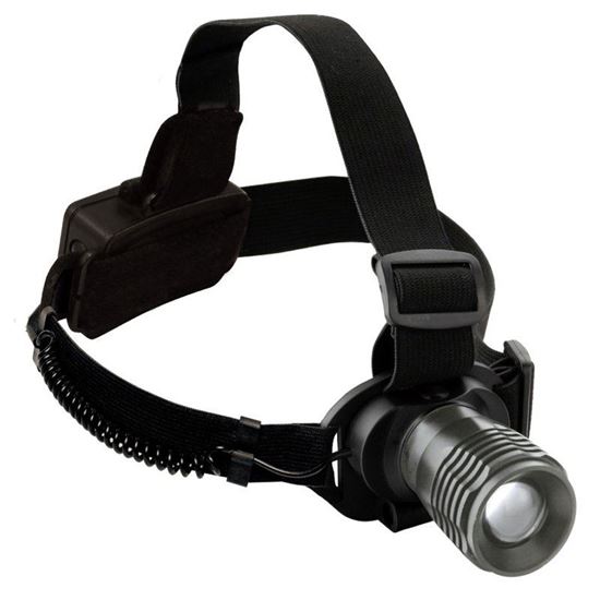 Bild von Stirnlampe mit 28 LED mit 4 Leuchtstufen