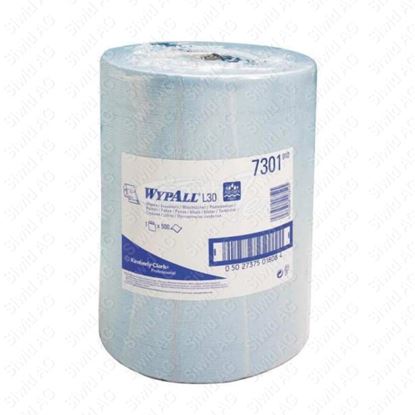 Bild von Wypall L30, 7301 - blaue Wischtücher