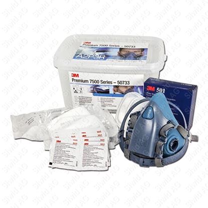 Zeige Details für 3M 50734 Farbspritzmasken-Set Bild von 3M 50734 Farbspritzmasken-Set