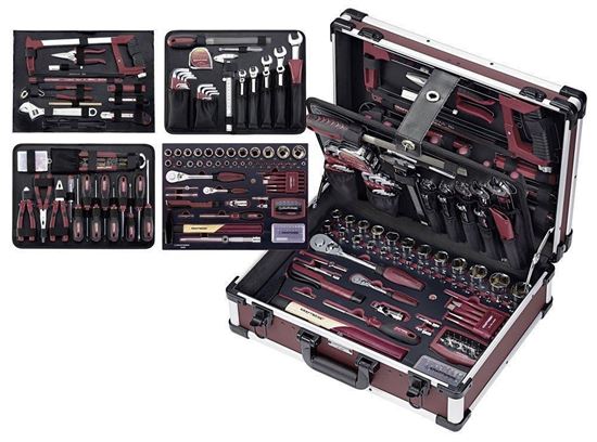 Bild von Profi-Alu-Werkzeugkoffer - 263-teilig