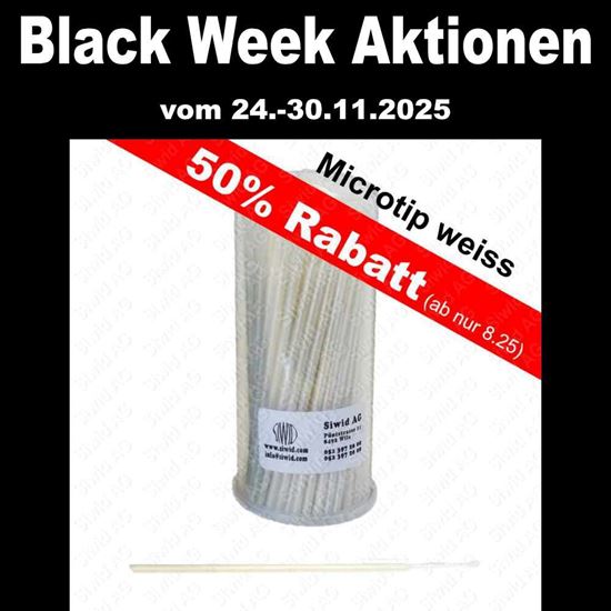 Bild von Micro-Tip weiss - BLACK WEEK Aktion