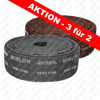 Bild von Mirka Aktion Schleifvlies-Rolle - grau