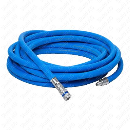 Bild von Pressluftschlauch mit Kupplung