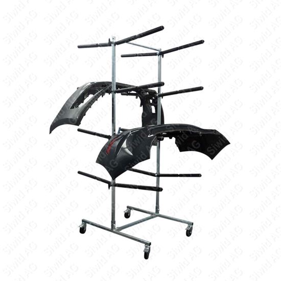 Bild von Stossstangen-Regal mit Räder