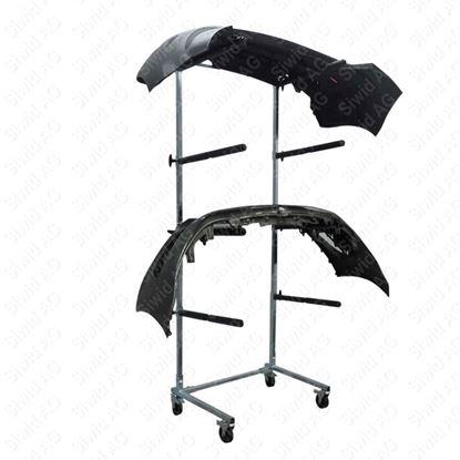 Bild von Stossstangen-Regal mit Räder