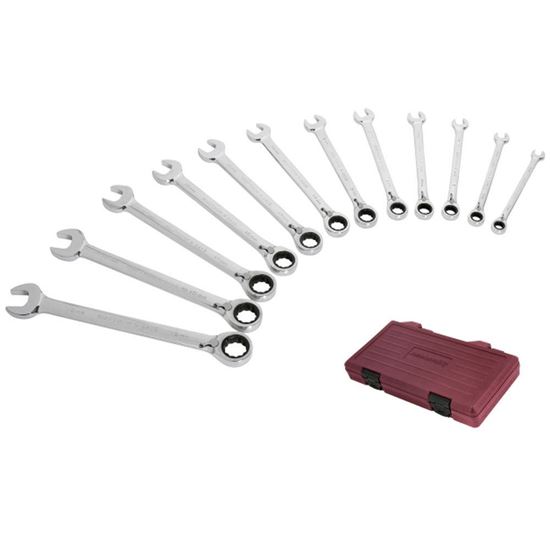 Bild von Ratschen-Ringgabelschlüssel 8-19mm Box