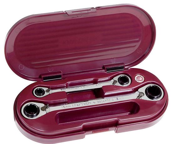 Bild von Ratschen-Ringgabelschlüssel Set 8-19mm