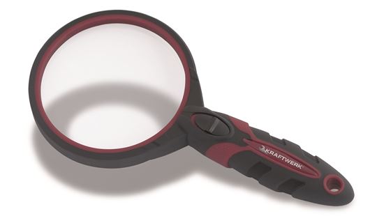 Bild von Vergrösserungsglas mit LED