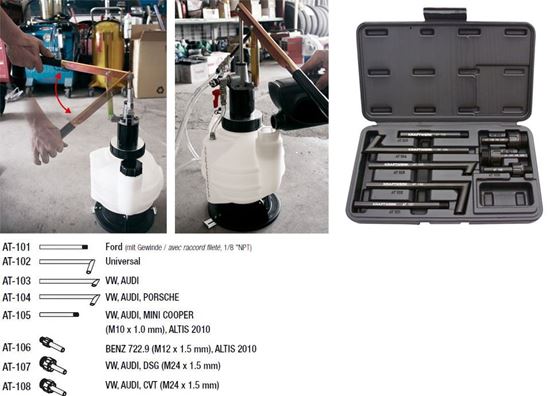 Bild von Öl-Einfüllgerät 7.5 l mit 8 Adaptern