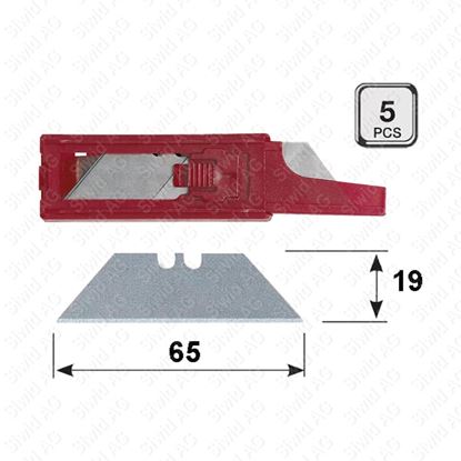 Bild von Ersatz-Trapezklingen für Trapezmesser