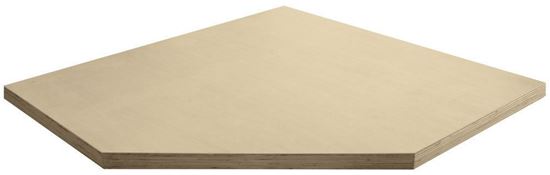 Bild von Mobilio Buche-Arbeitsplatte für 3964-16