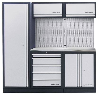 Bild von Mobilio 3-Elemente-Werkstatt-Schrankwand