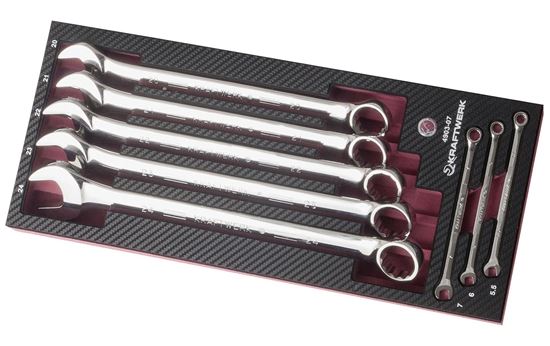 Bild von Gabel-Ringschlüsselschale - 8-teilig