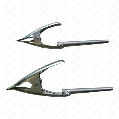 Bild von Halteklammer mittel f. Kleinteileständer