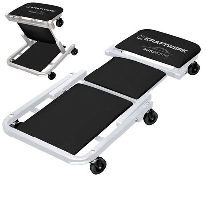 Bild von Liegebrett/Arbeitshocker - klappbar