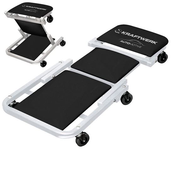 Bild von Liegebrett/Arbeitshocker - klappbar