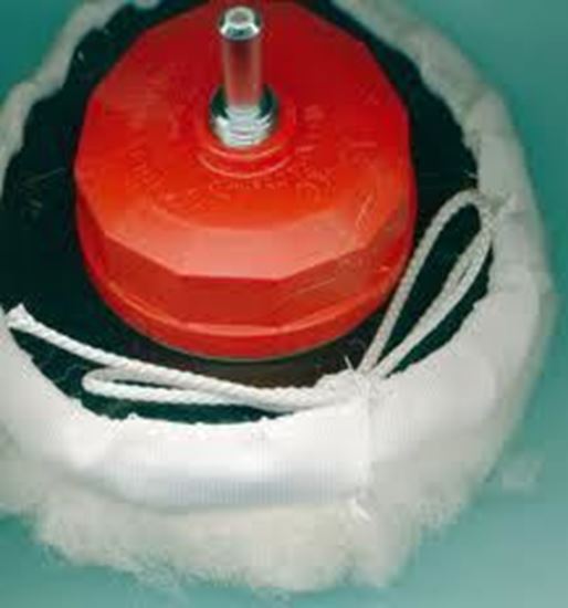 Bild von Polierfell 180mm, geschnürt