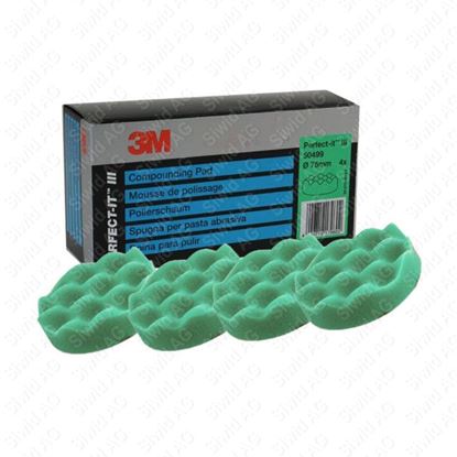 Bild von 3M 50499 Polierpad ø75mm, grün