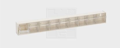 Bild von Klappboxleisten 9-fach leer