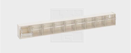 Bild von Klappboxleisten 9-fach leer