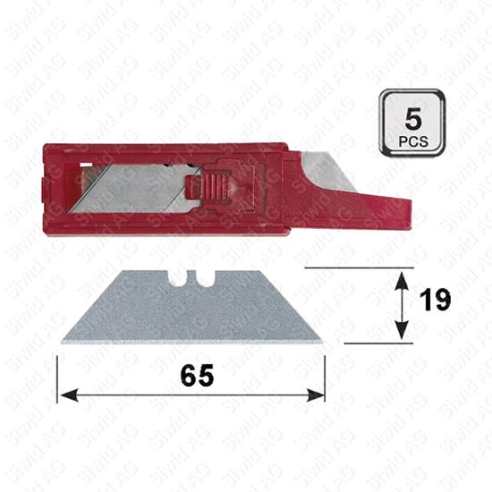 Bild von Ersatz-Trapezklingen für Trapezmesser