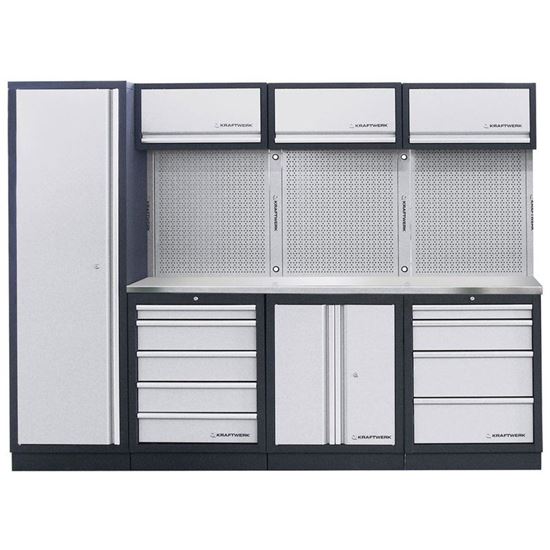 Bild von Mobilio 4-Elemente-Werkstatt-Schrankwand