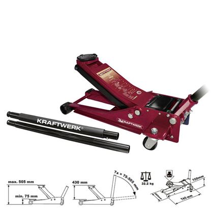 Bild von Kraftwerk Wagenheber, speziell tief