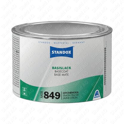 Bild von Standox Basislack Mix 849 - Limonengelb