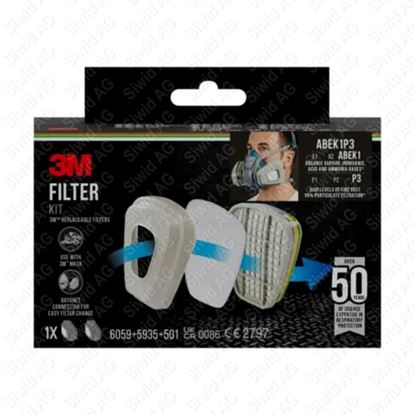 Bild von 3M Filterkit 6004, ABEK1P3