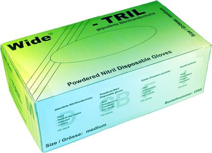 Bild von Wide®-TRIL Nitrilhandschuhe - Grössse S