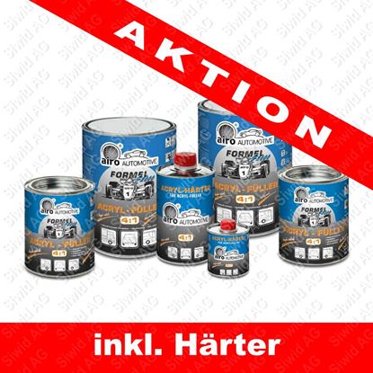 Bild von airo Acryl-Füller lichtgrau - 4 lt