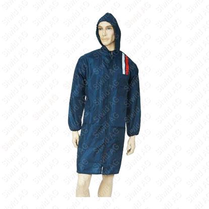 Bild von Lackiermantel Nylon blau, Grösse M