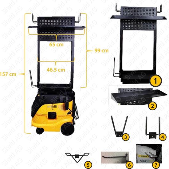 Bild von Mirka Work Station für Sauger 1230