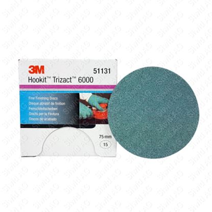 Bild von 3M 30804 Hookit Trizact, ø75mm - 8000