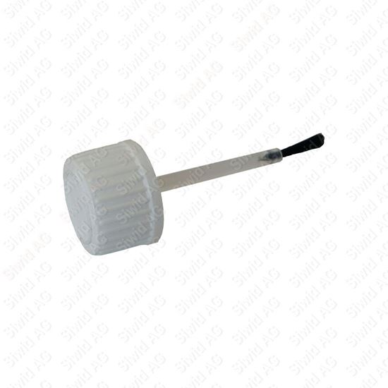 Bild von Deckel mit Pinsel für Mustergläsli