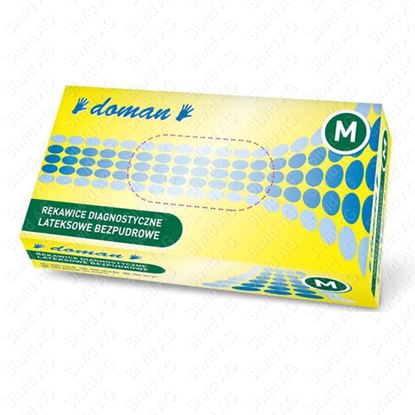 Bild von Doman Latexhandschuhe - M