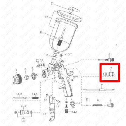 Bild von MEC Farbnadelführung
